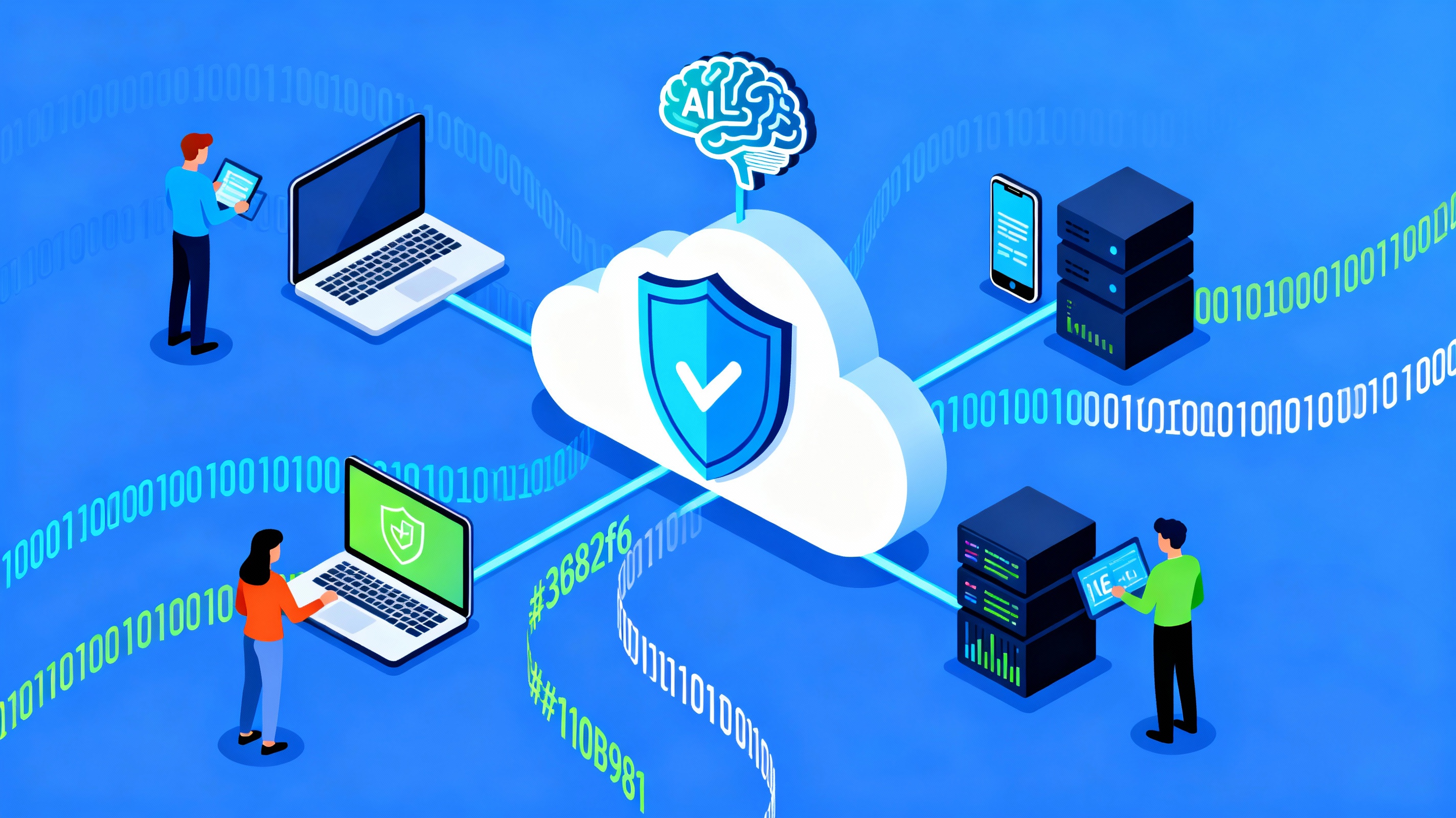 Cybersecurity Illustration